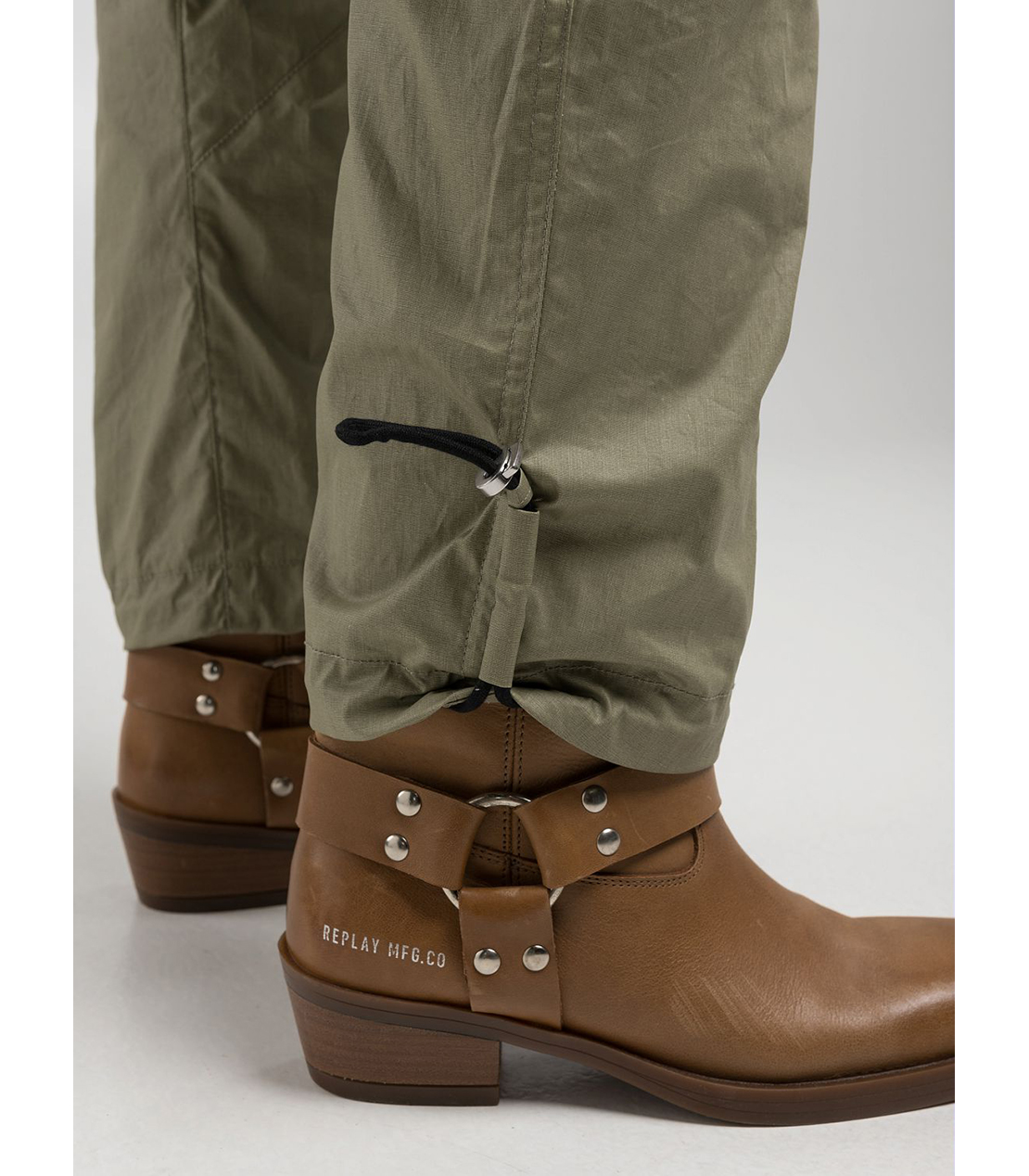 コットンコーティングツイルミリタリーパンツ 詳細画像 ライトミリタリー 6